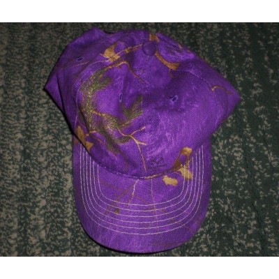 's Purple  Green  Brown Camouflage Areas Fashion Hat  Adjustable Strap  GUC  eb-40424802